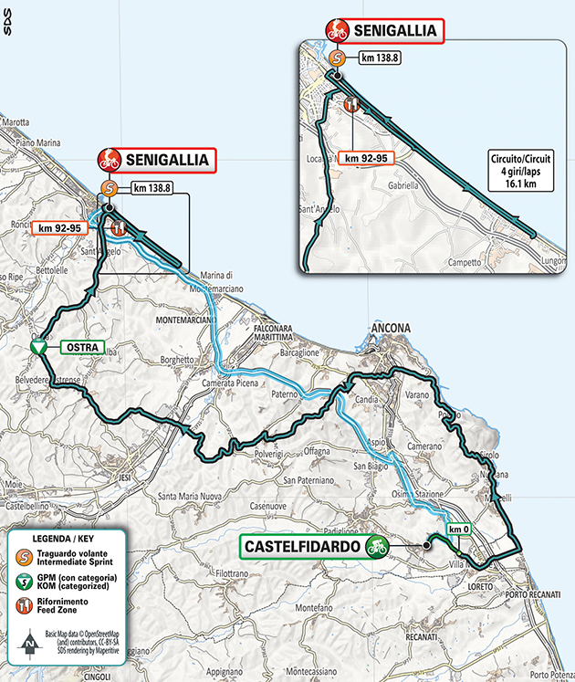 Stage 6 map